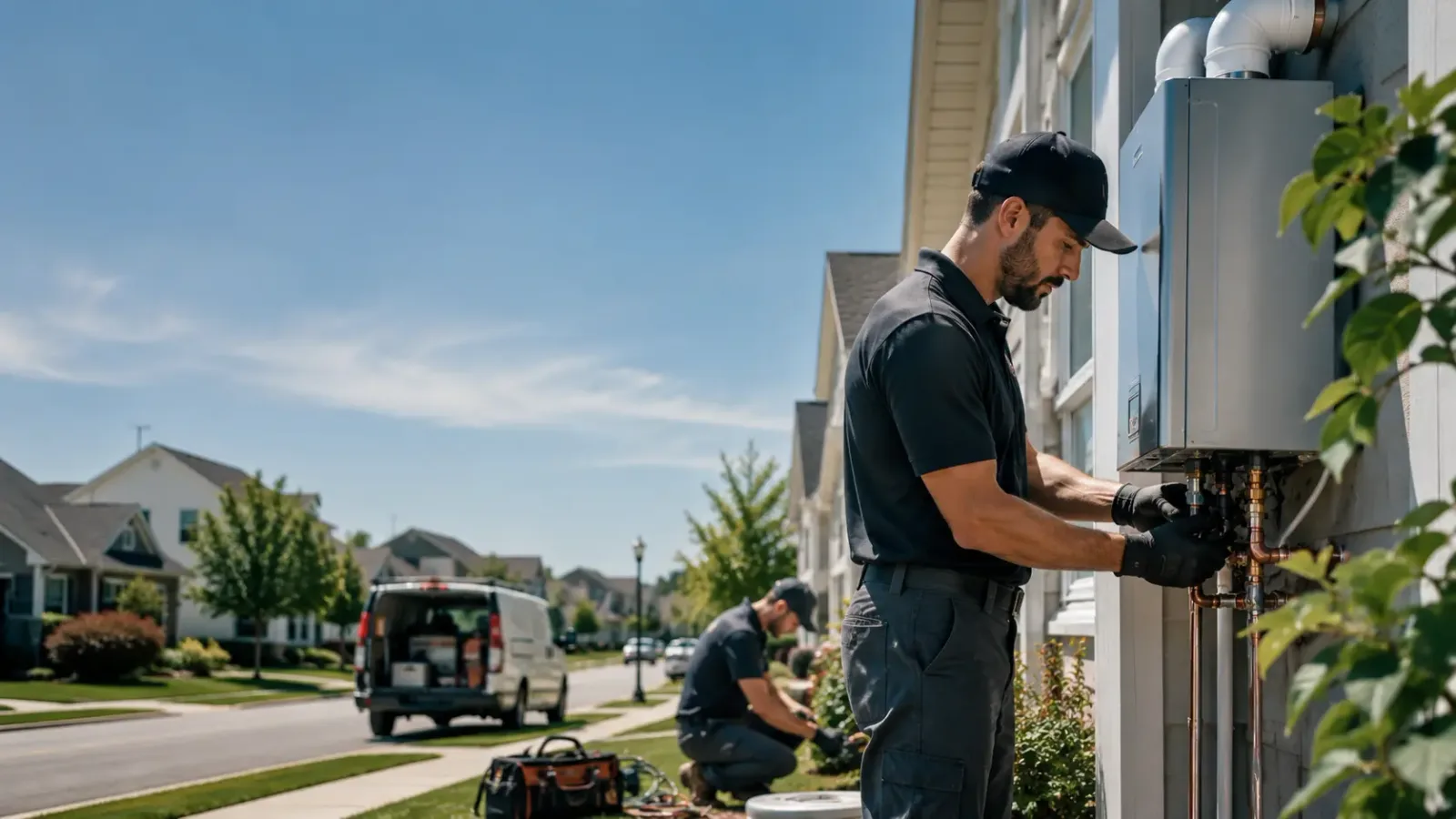 Tankless Water Heater Installation in Ford, VA
